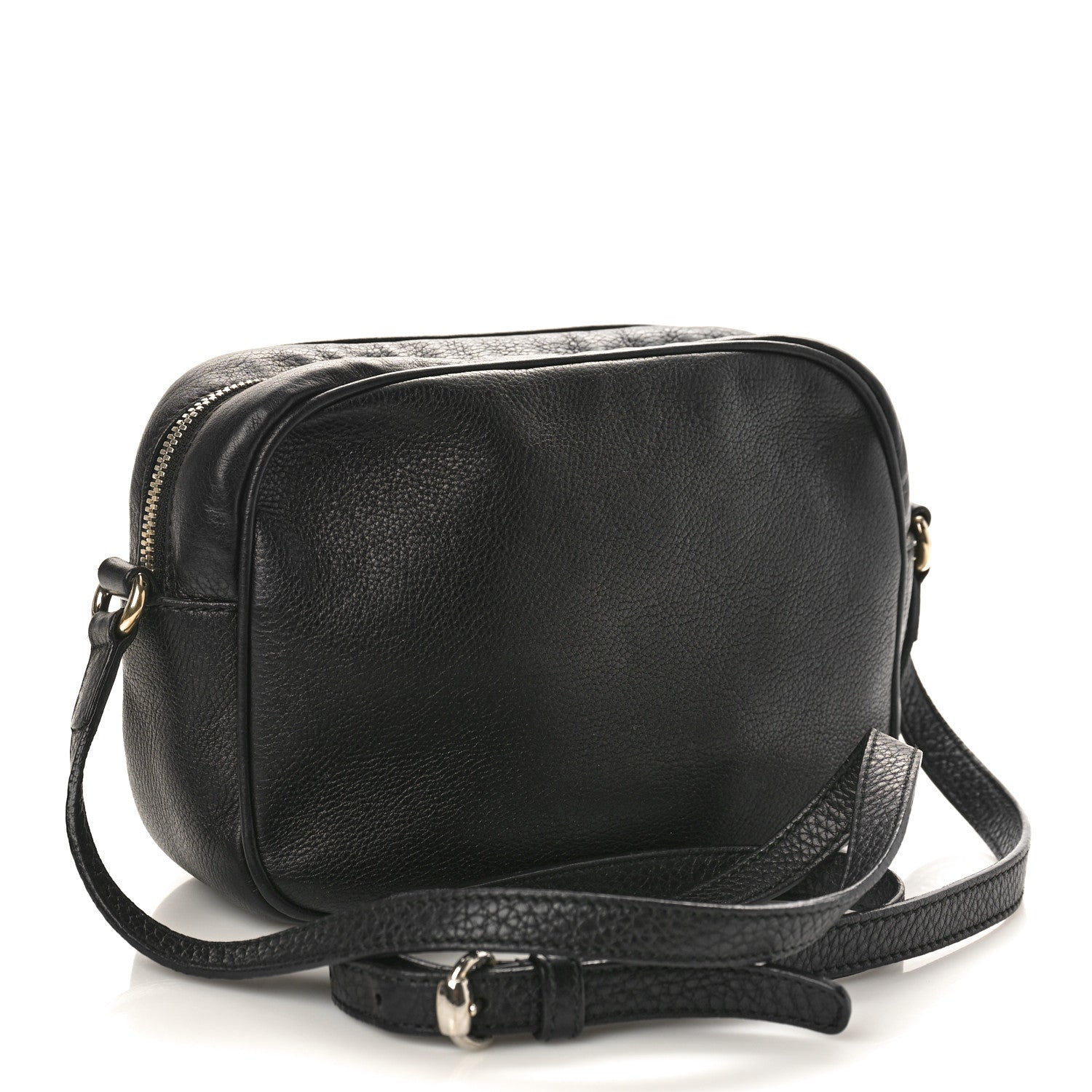 Gucci Pebbled Calfskin Small Soho Disco Bag Black 2 of 11