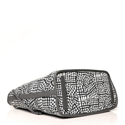 MCM Visetos Medium Liz Reversible Shopper Tote Phantom Grey 14 of 20