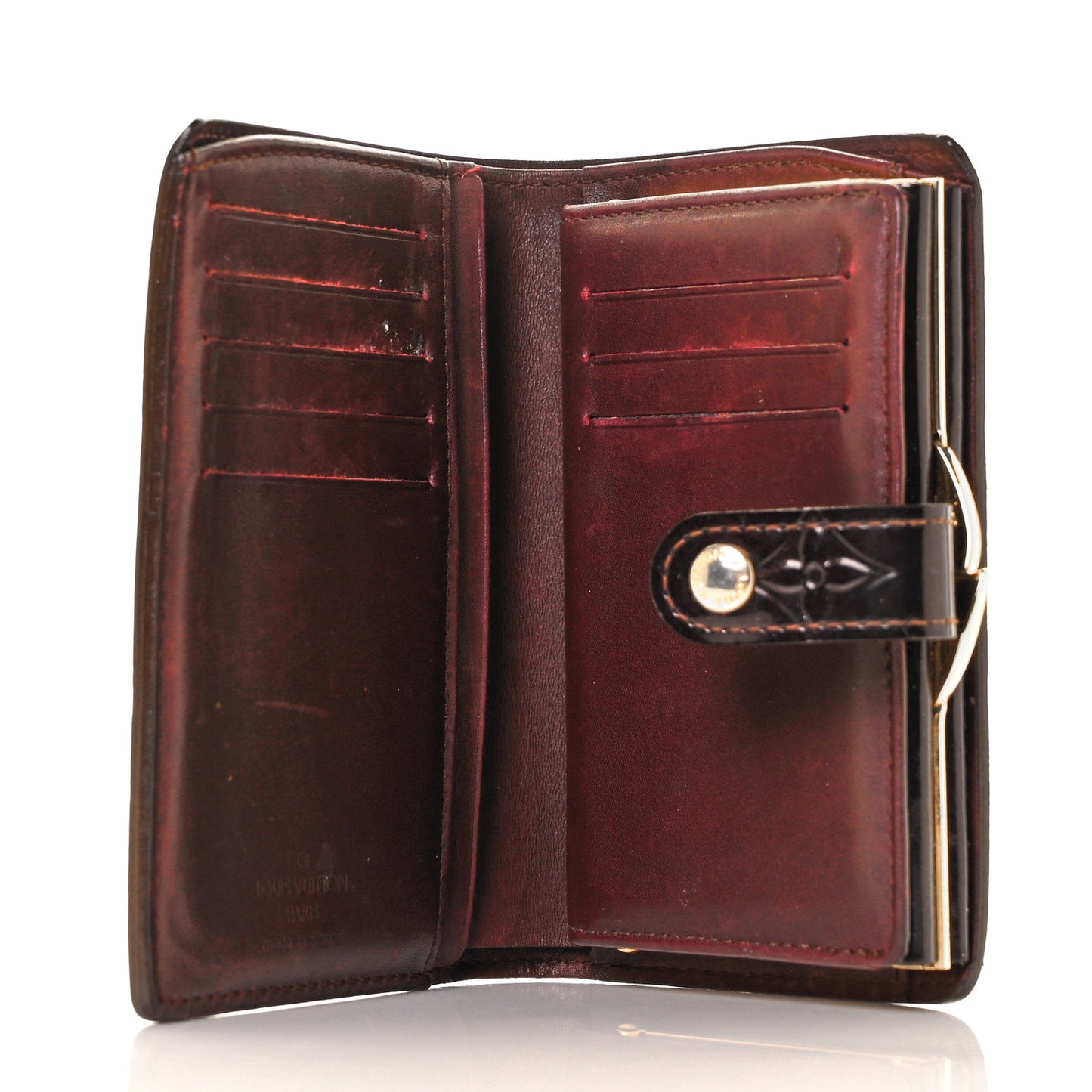 Vernis French Purse Wallet Amarante