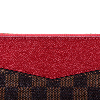 Louis Vuitton Damier Ebene Daily Pouch Scarlet 11 of 11