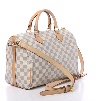 Louis Vuitton Damier Azur Speedy Bandouliere 30 4 of 13