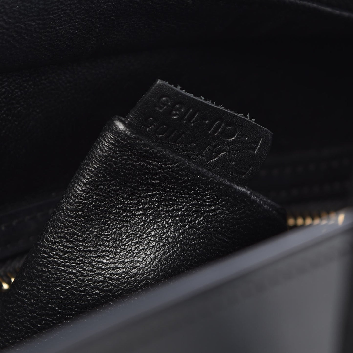 Smooth Calfskin Micro Luggage Black