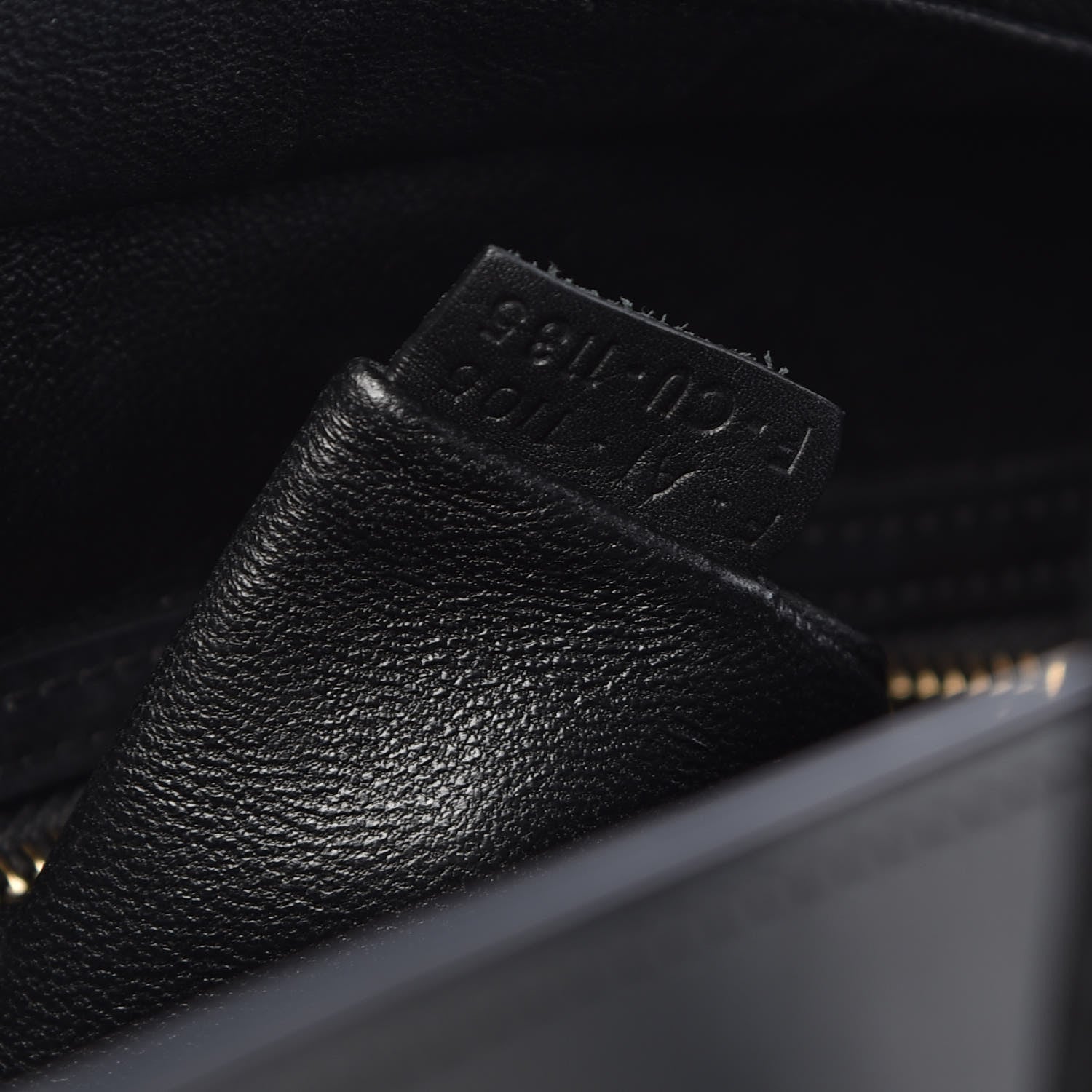 Celine Smooth Calfskin Micro Luggage Black 7 of 10