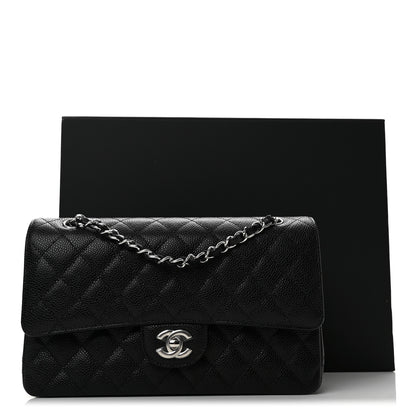 Chanel Caviar Quilted Medium Double Flap Black 11 of 11
