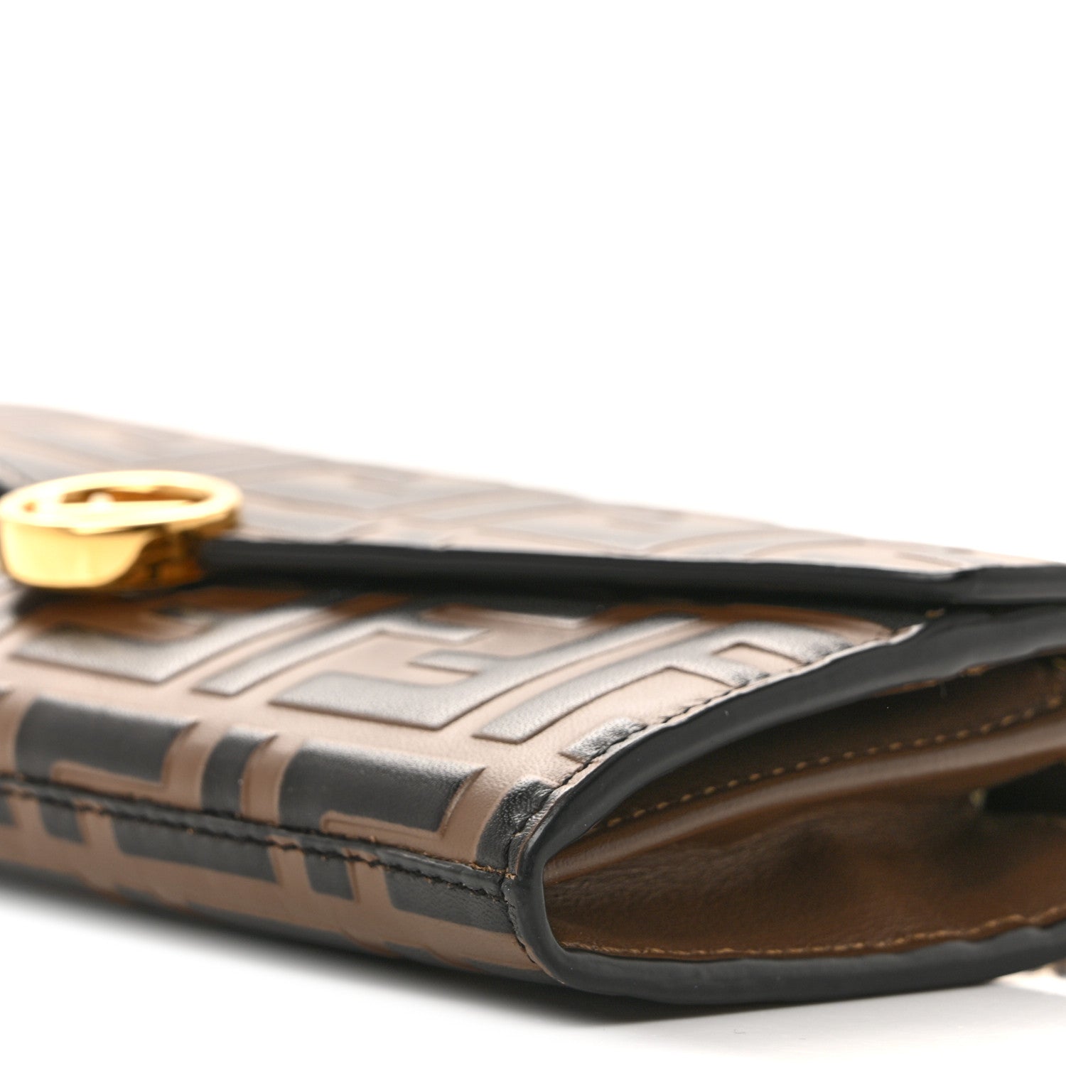 Fendi Vitello Soft F is Fendi Bi-Color FF 1974 Embossed