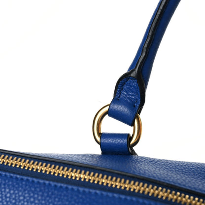 Prada Vitello Phenix Tote Royal 7 of 9