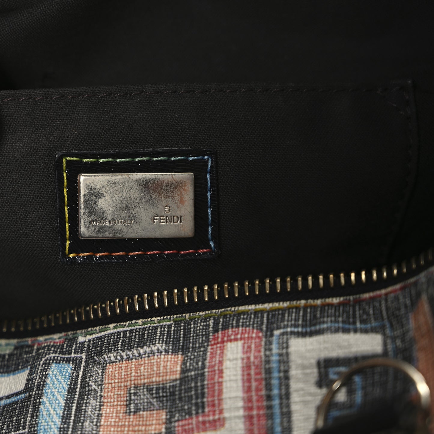 Zucca Spalmati Vitello FF Multicolor Forever Boston Multicolor Black