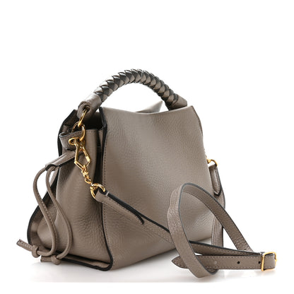 Mulberry Heavy Grain Small Iris Tote Solid Grey 3 of 11