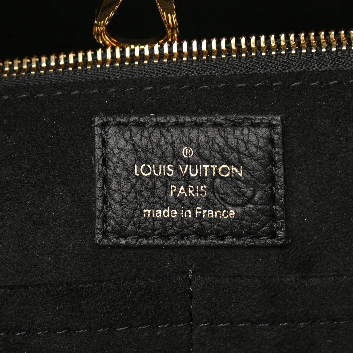 Louis Vuitton Calfskin Monogram Kimono Tote MM Rouge Navy 5 of 11