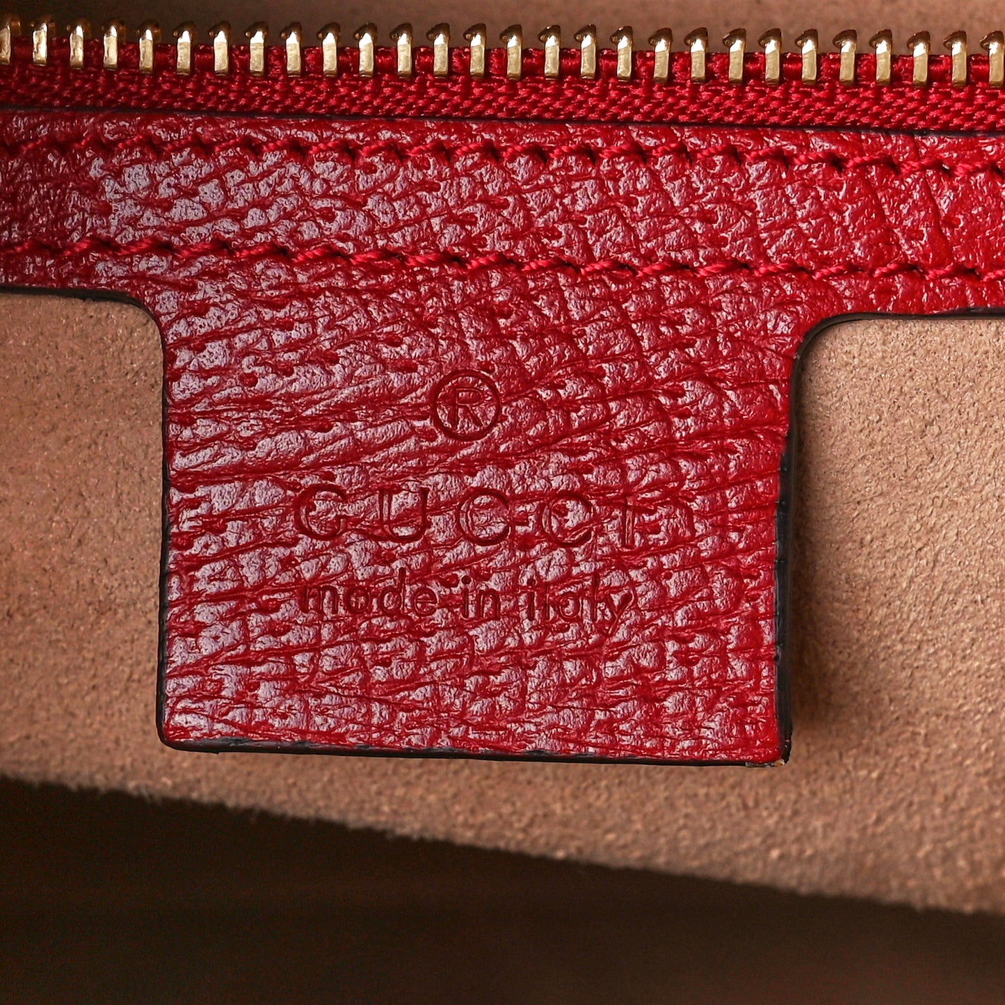 GG Supreme Monogram Flora Web Small Ophidia Top Handle Shoulder Bag Hibiscus Red