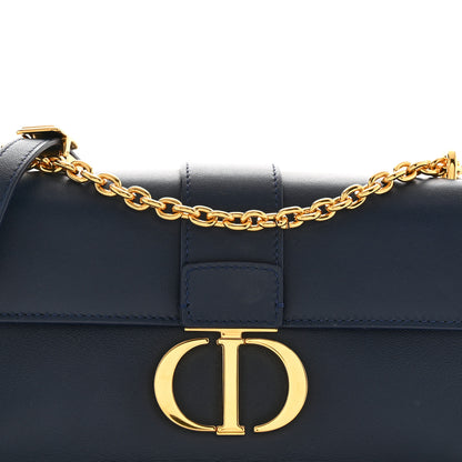 Christian Dior Calfskin 30 Montaigne East West Chain Flap Bag Blue 7 of 11