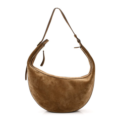 Khaite Suede Augustina Hobo Toffee 1 of 13