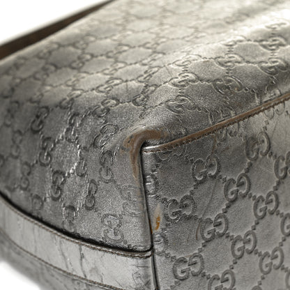 Gucci Metallic Guccissima Hobo Silver 11 of 16