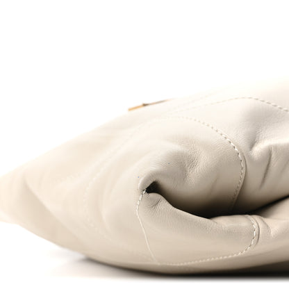 Saint Laurent Lambskin Matelasse Monogram Medium Jamie 4.3 Pochon Crema Soft 11 of 11