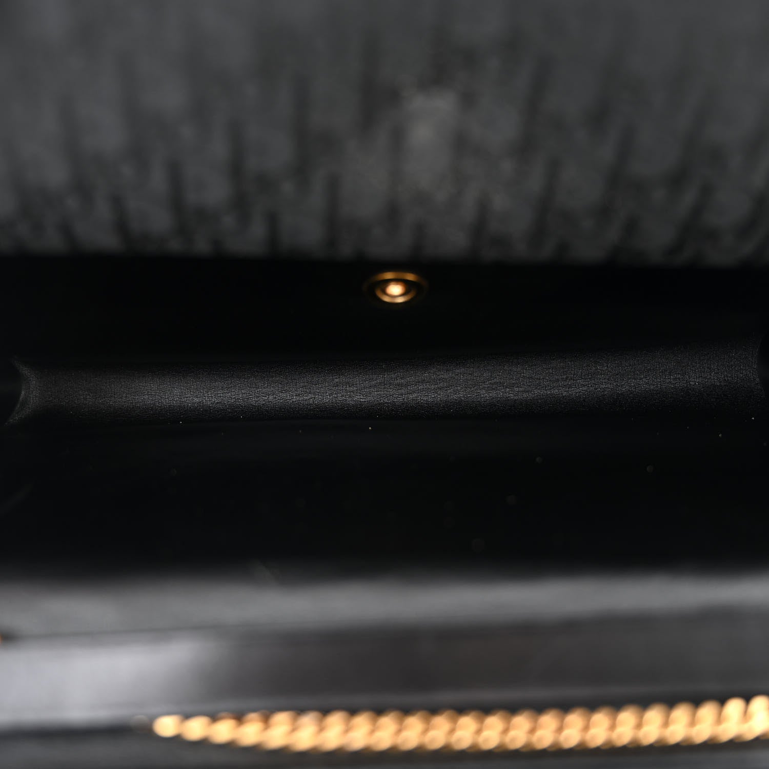 Christian Dior Monogram Chain Shoulder Bag Black 5 of 11