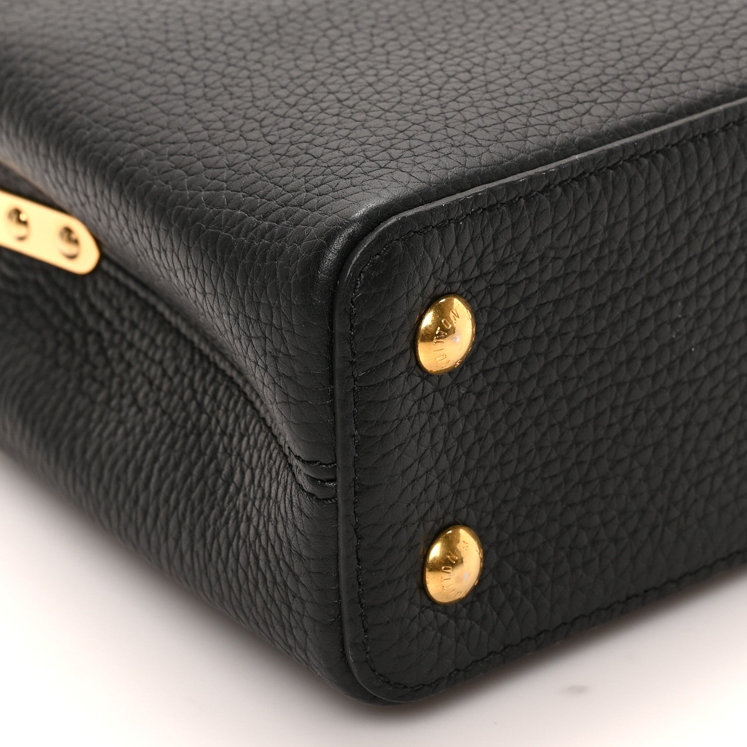 Louis Vuitton Taurillon Mini Capucines Black 7 of 8