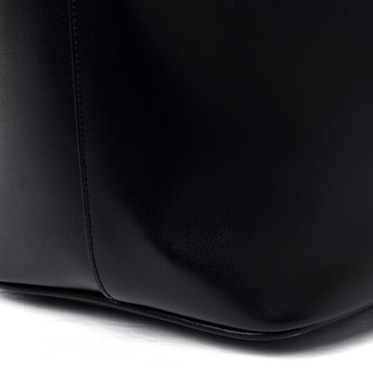 Givenchy Calfskin Logo Print Wing Shopping Bag Black 5 of 5