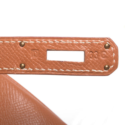 Hermes Courchevel Birkin 40 Gold 8 of 9