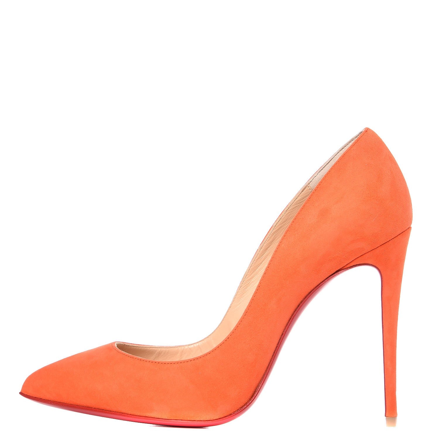 Christian Louboutin Suede So Kate 120 Pumps 37 Orange 1 of 10