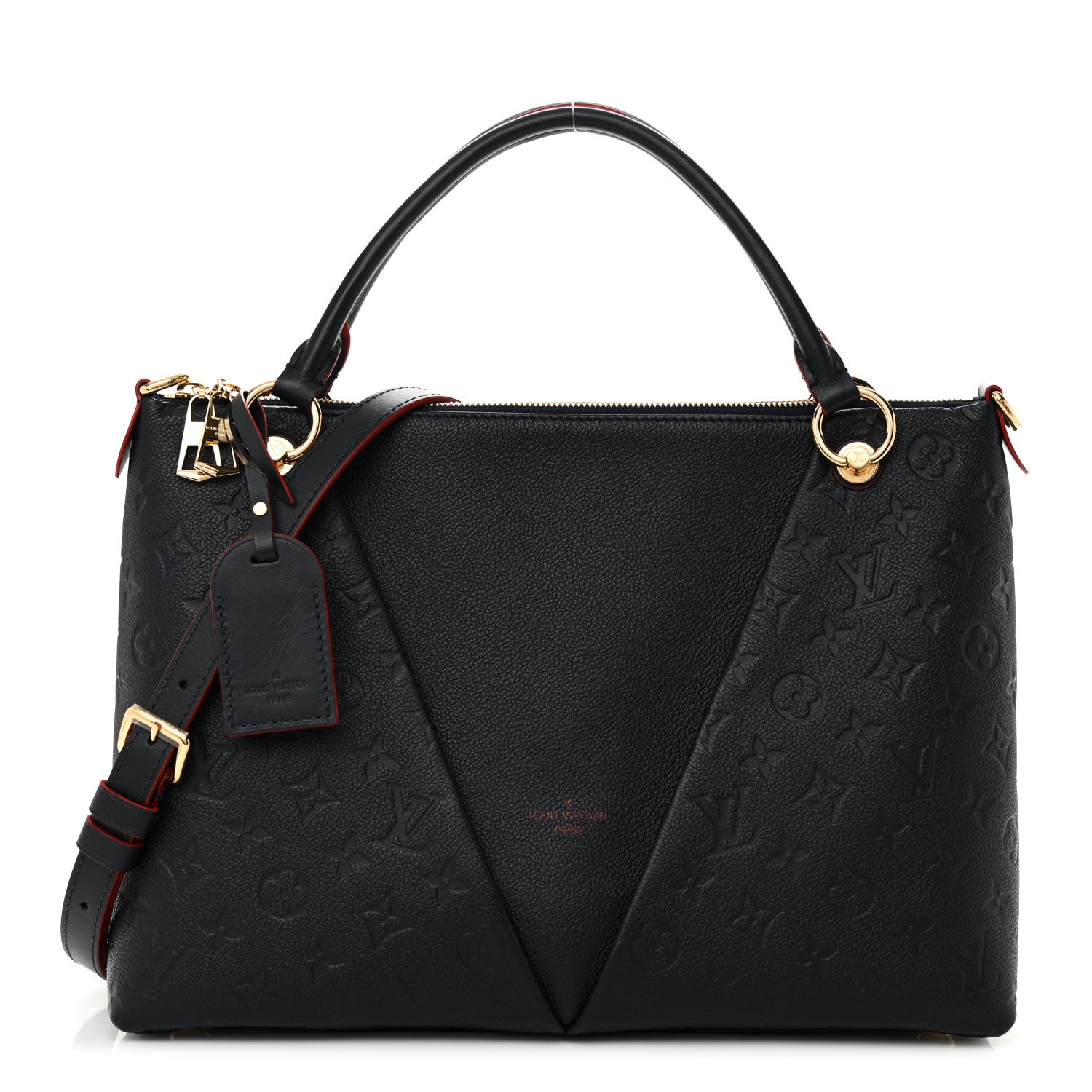 Louis Vuitton Empreinte V Tote MM Marine Rouge 1 of 9