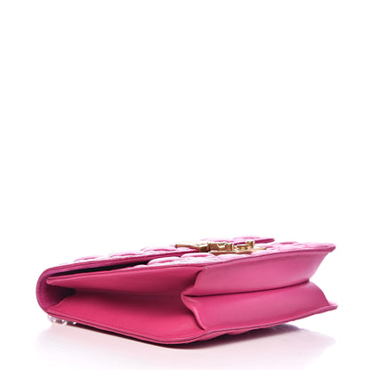 Christian Dior Lambskin Cannage Large Dioraddict Flap Fuchsia 4 of 11