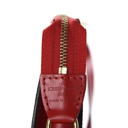 Louis Vuitton Epi Pochette Accessories 24 Castillan Red 8 of 10