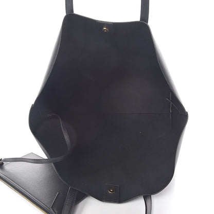 Saint Laurent Calfskin Large Shopping Tote Black 6 of 11