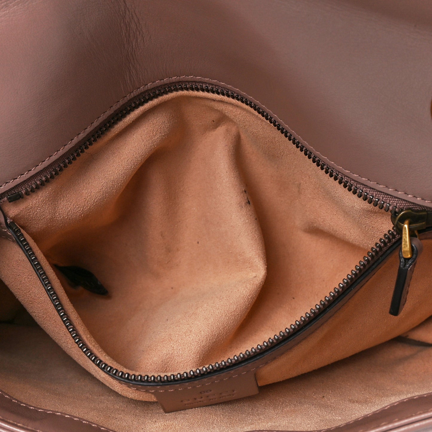 Calfskin Matelasse Small GG Marmont Shoulder Bag Porcelain Rose