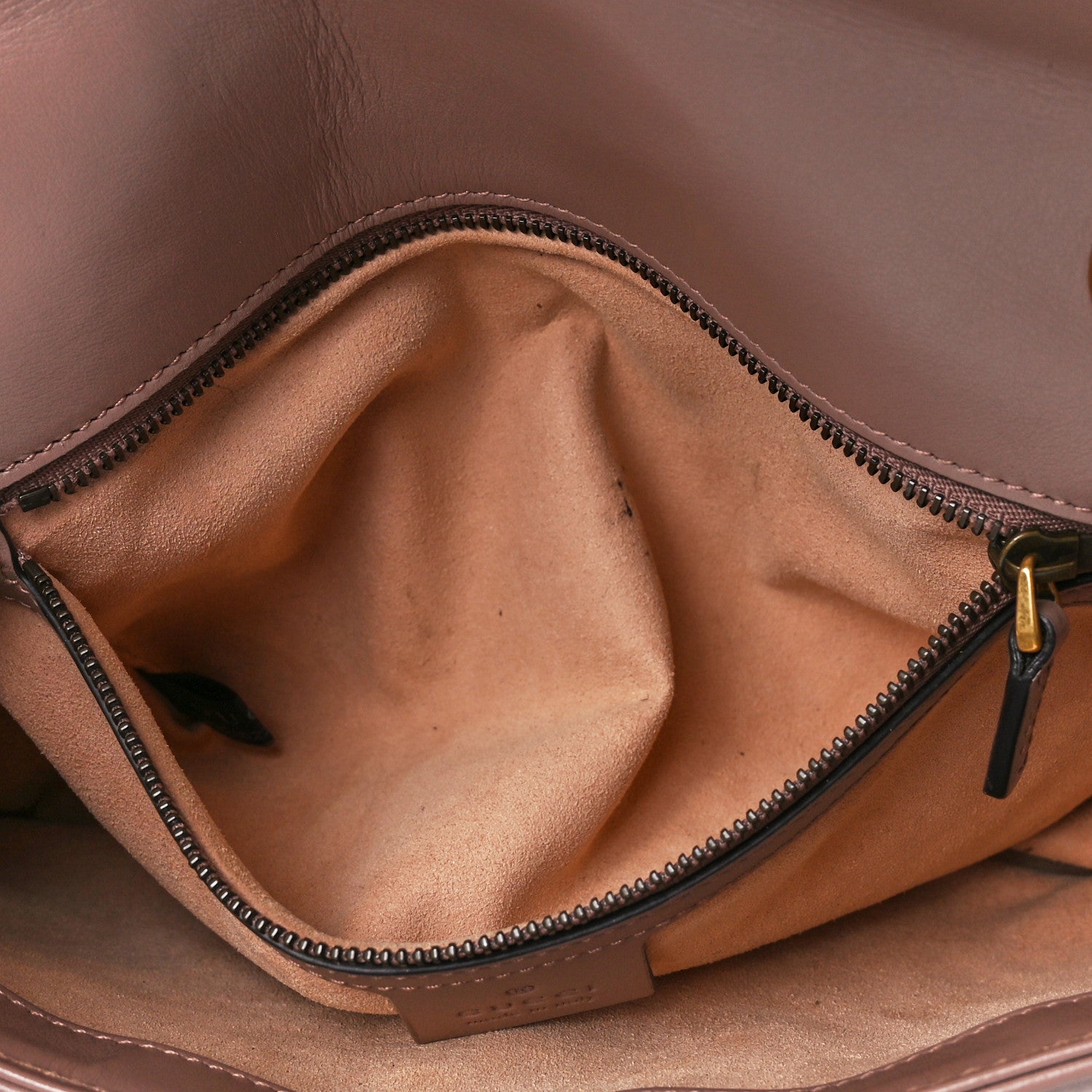 Gucci Calfskin Matelasse Small GG Marmont Shoulder Bag Porcelain Rose 6 of 13