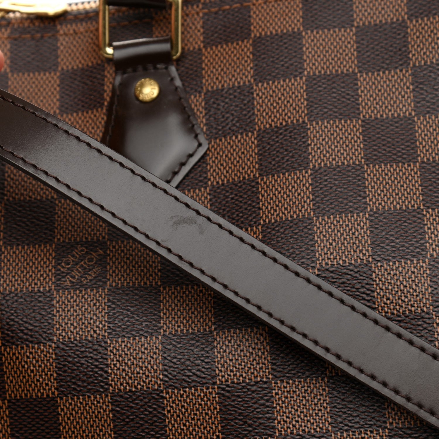 Louis Vuitton Damier Ebene Speedy Bandouliere 30 12 of 12
