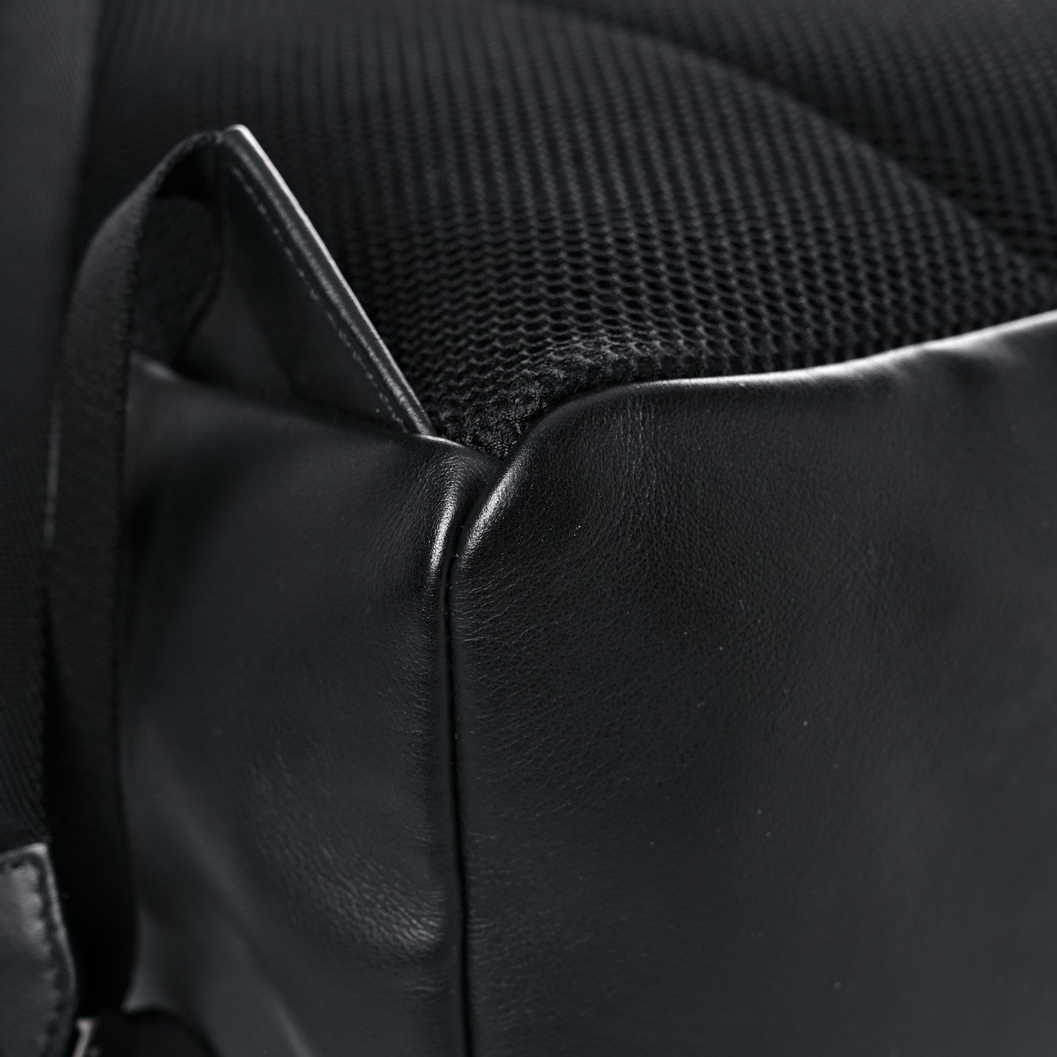 Fendi Vitello Grace FF 1974 Embossed Backpack Black 9 of 22