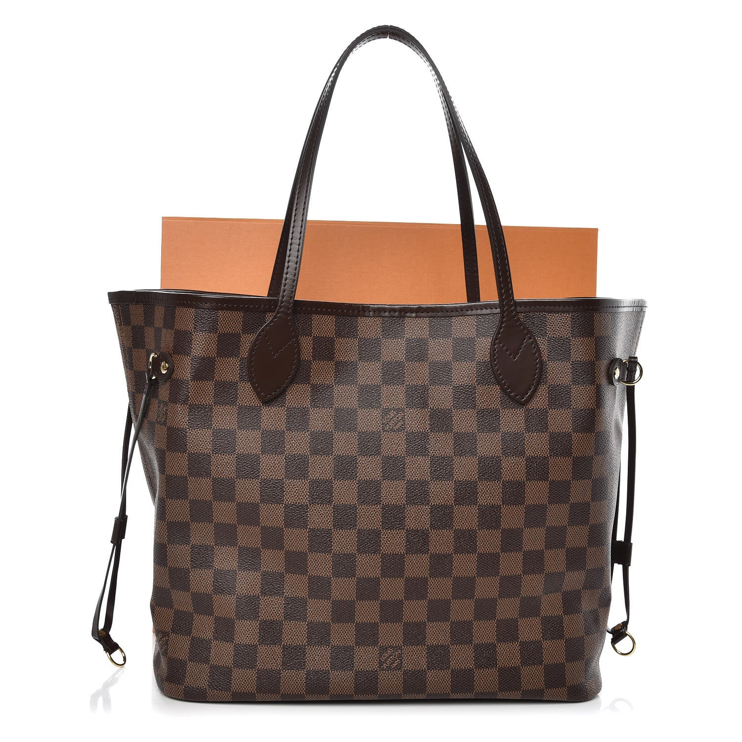 Louis Vuitton Damier Ebene Neo Neverfull MM Rose Ballerine 9 of 9
