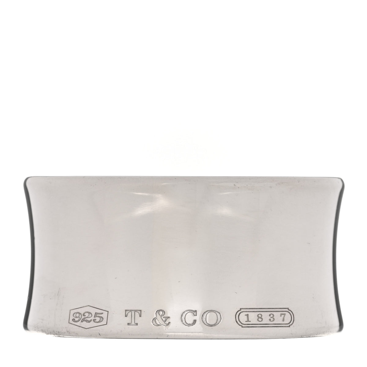 Sterling Silver Wide 1837 Cuff Bracelet