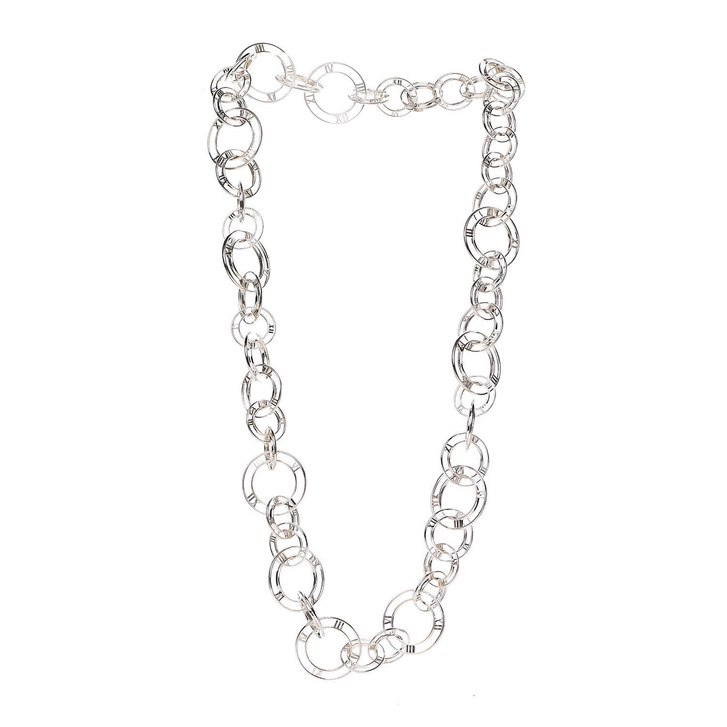 Sterling Silver Atlas Link Necklace
