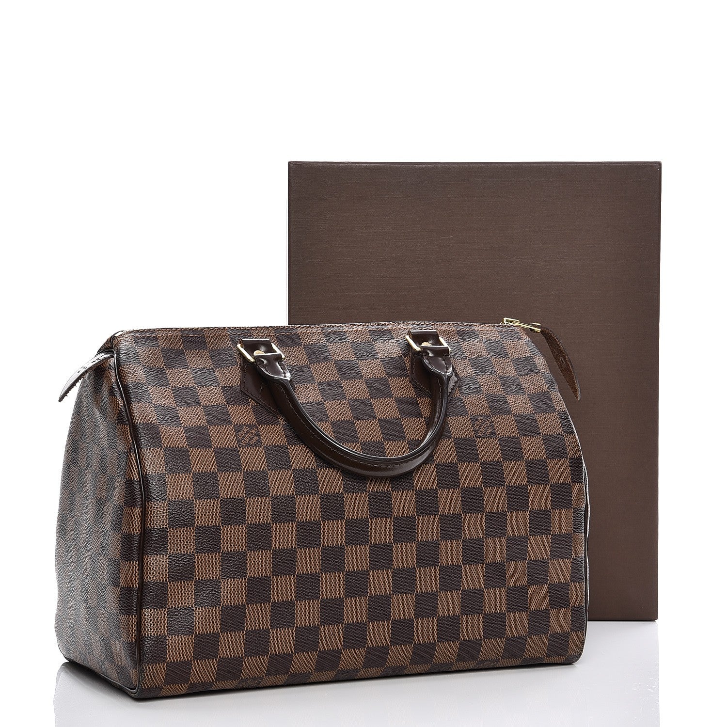 Louis Vuitton Damier Ebene Speedy 30 12 of 12