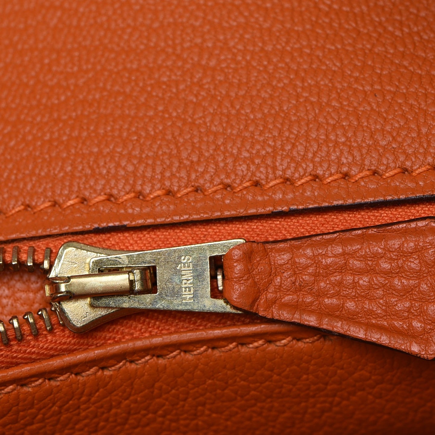Togo Birkin 30 Orange