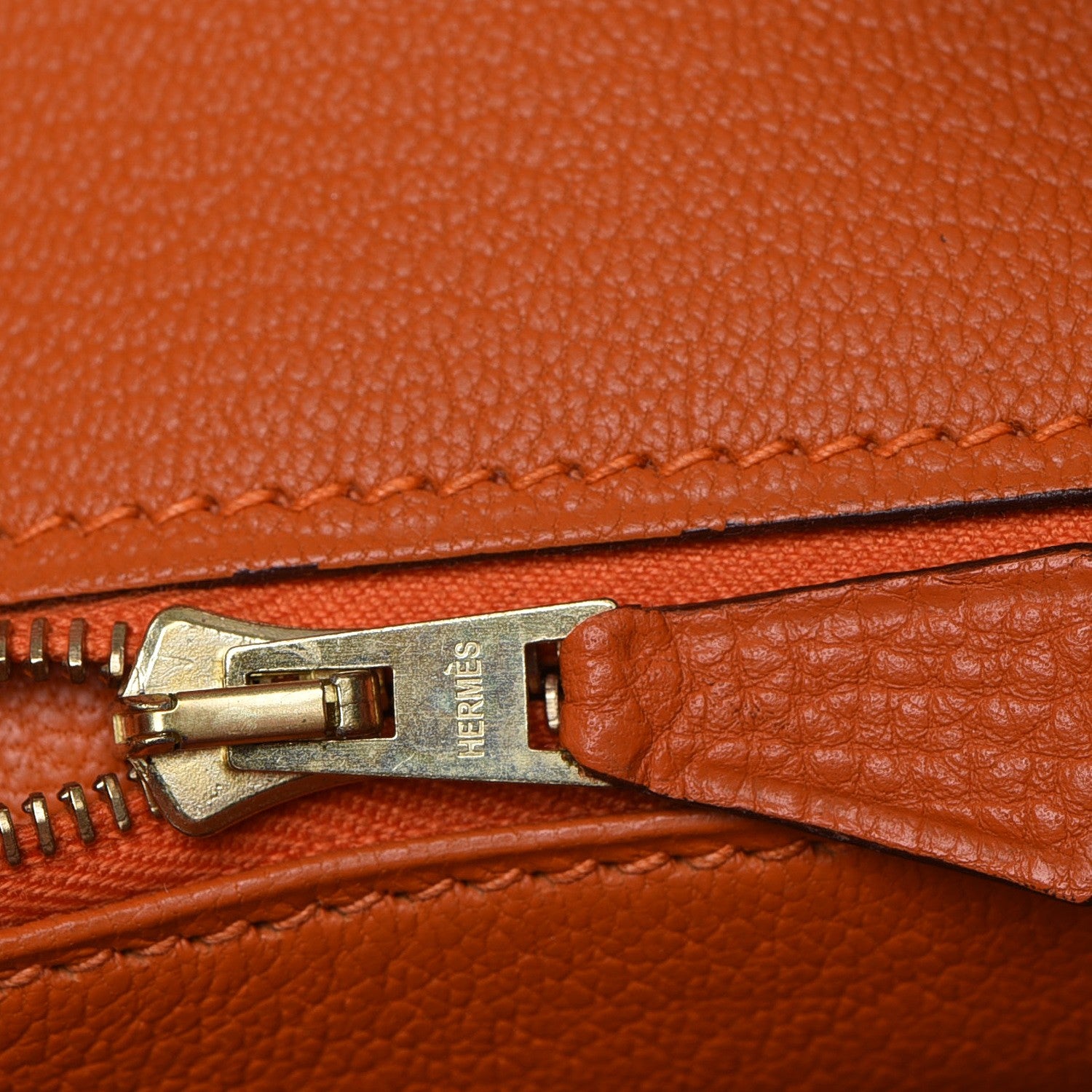 Hermes Togo Birkin 30 Orange 23 of 28