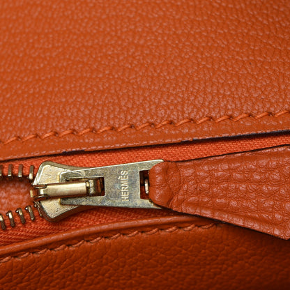 Hermes Togo Birkin 30 Orange 23 of 28