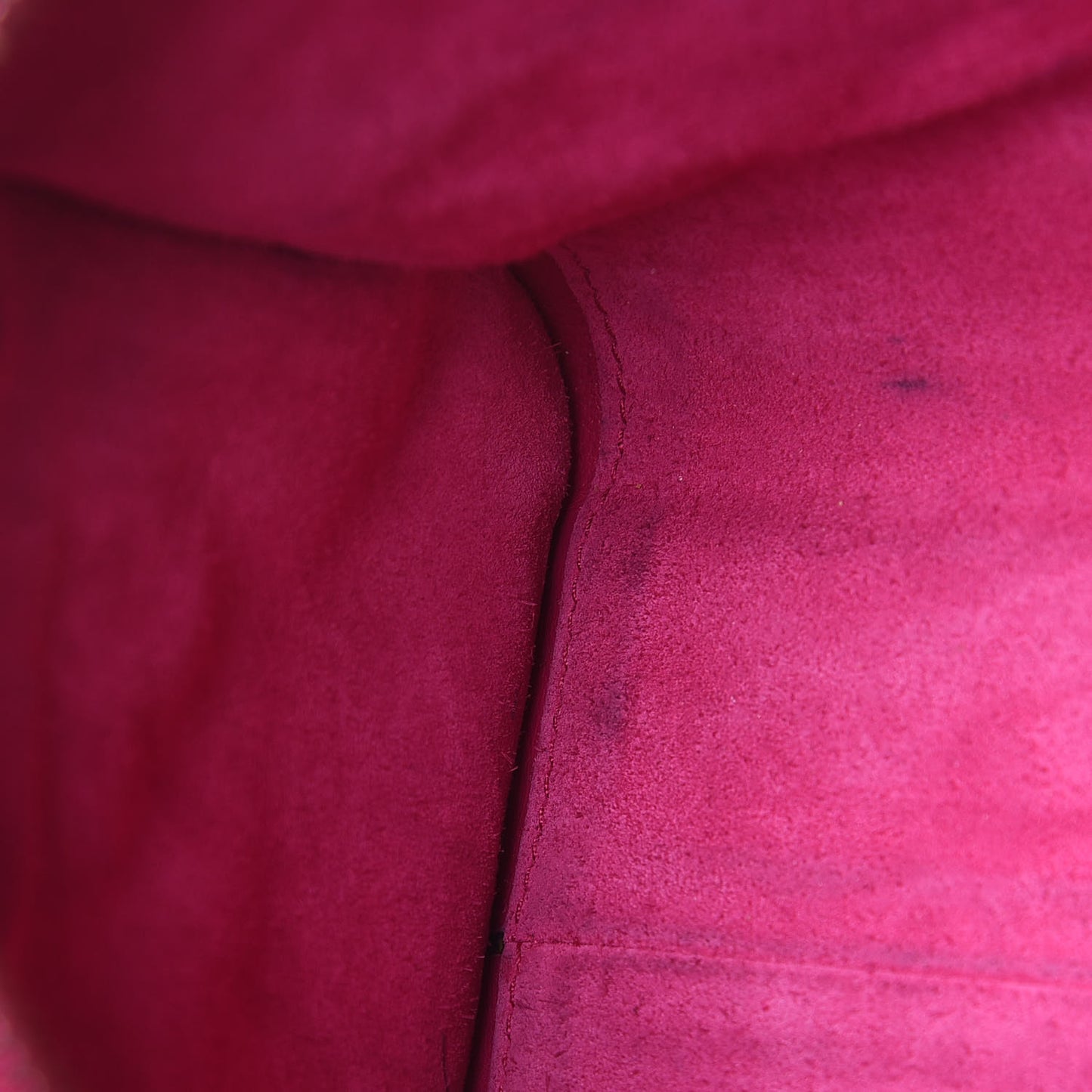 Calfskin Monogram Baby Cabas Fuchsia