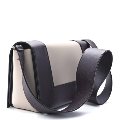 Celine Shiny Smooth Calfskin Medium Frame Shoulder Bag Velvet Desert 3 of 12