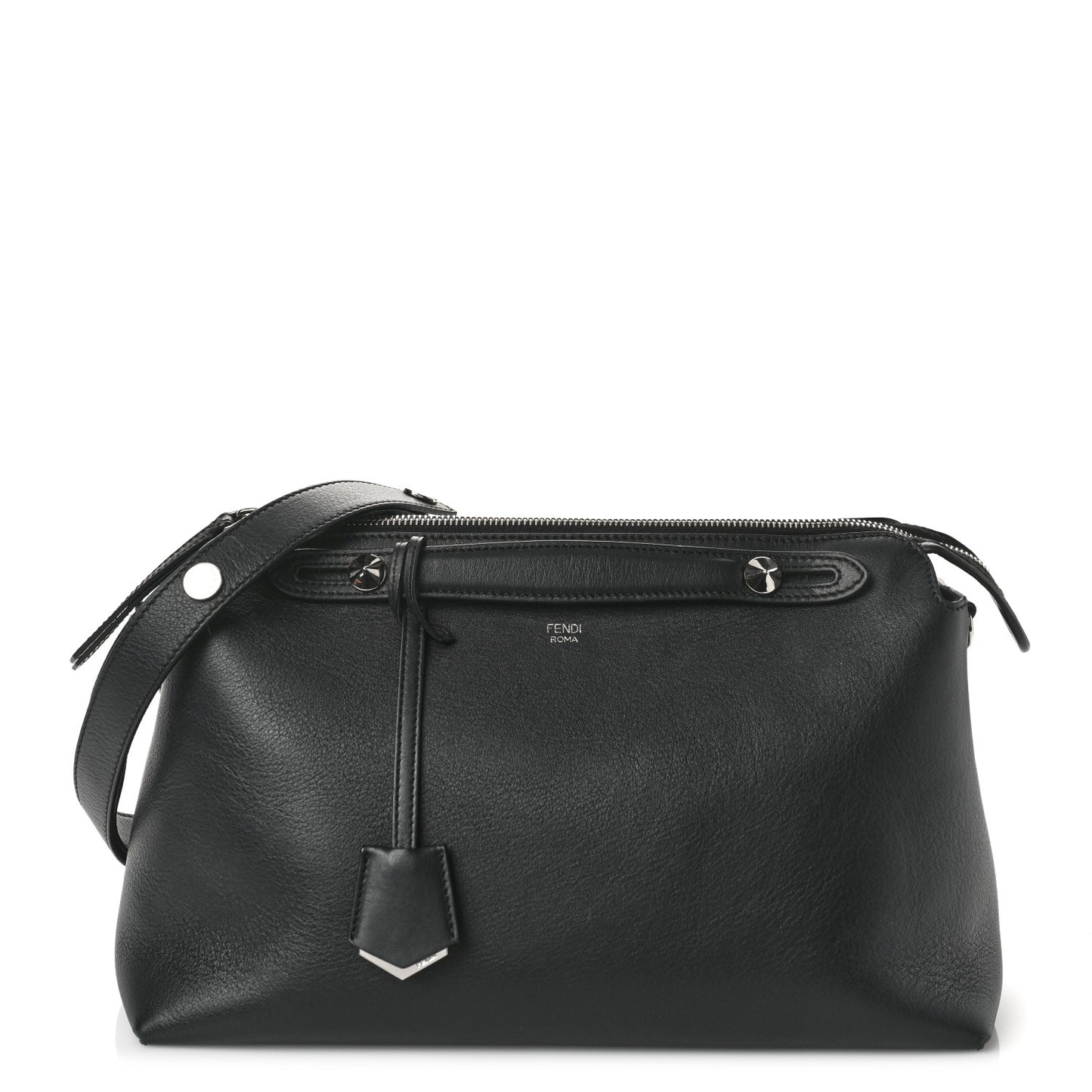 Vitello Dolce Large By The Way Boston Bag Black