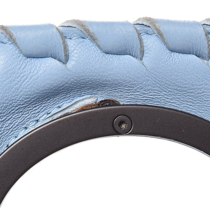 Bottega Veneta Nappa Intrecciato Turnlock Clutch Light Blue 8 of 8