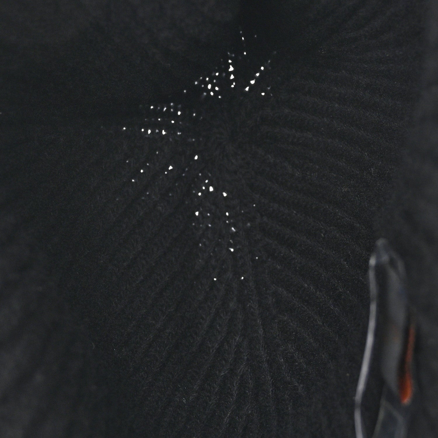 Louis Vuitton Wool LV initials Monogram Beanie Hat Black 4 of 5