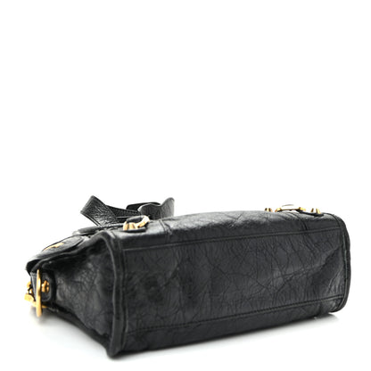 Balenciaga Agneau Giant 12 Gold Hardware Mini City Black 4 of 10