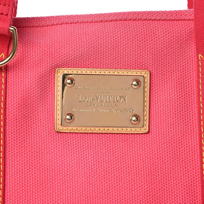 Louis Vuitton Toile Antigua Cabas GM Pink 12 of 12