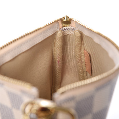 Louis Vuitton Damier Azur Mini Pochette Accessories 8 of 10