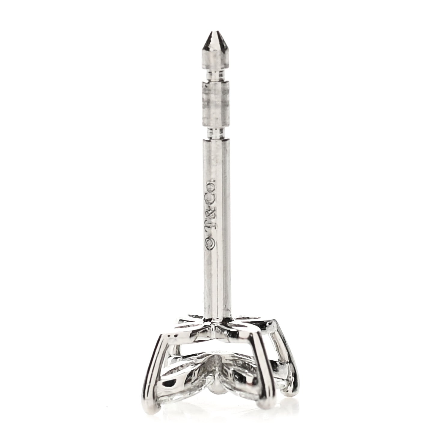 Platinum Diamond .19ct Mini Victoria Earrings