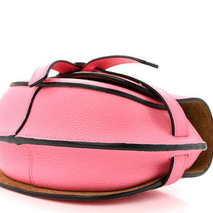 Loewe Grained Calfskin Mini Gate Crossbody Bag Wild Rose 10 of 12