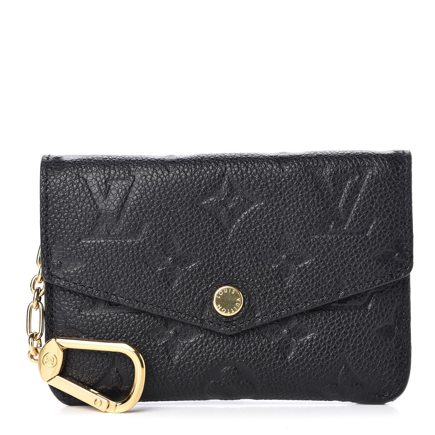 Louis Vuitton Empreinte Key Pouch Black 1 of 8