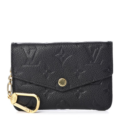 Louis Vuitton Empreinte Key Pouch Black 1 of 8